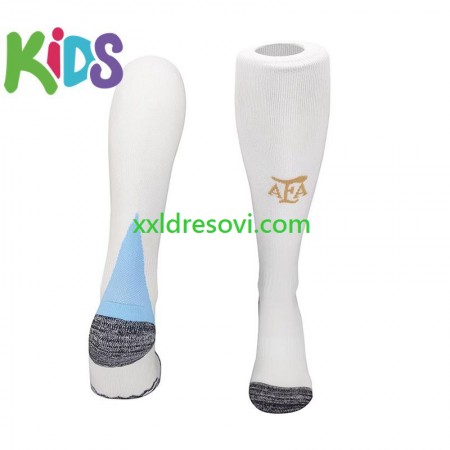 Argentina Domaći Dječji Sportske Čarape 2024